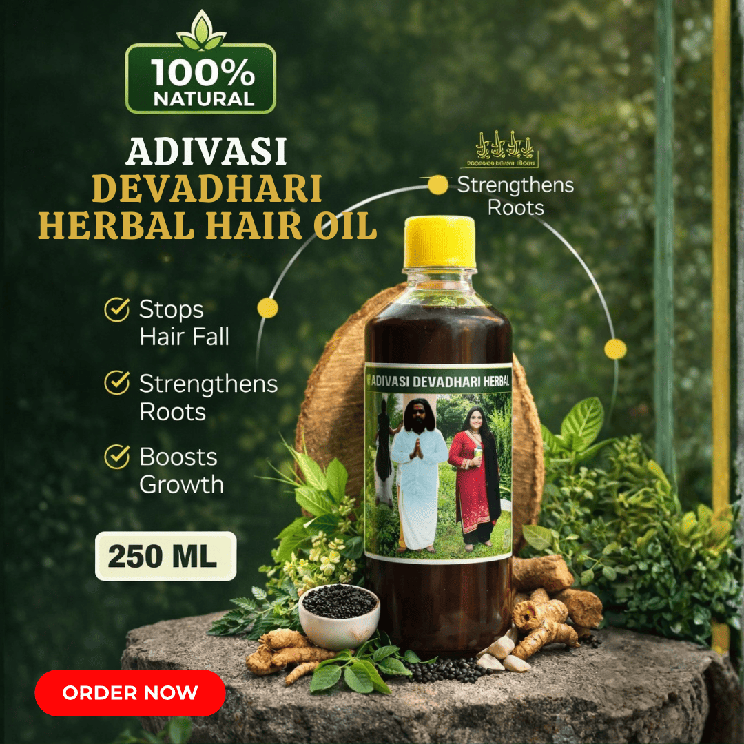 Adivasi Devadhari herbal hair oil